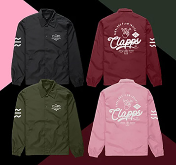 COACH JACKET GRANATE CLAPPS