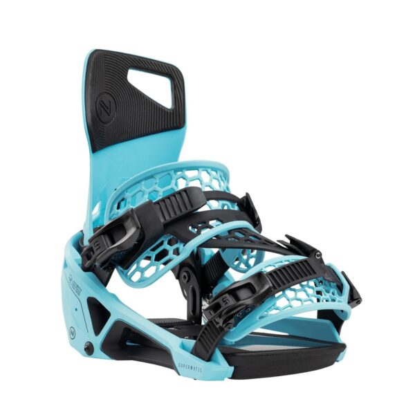 FIJACIONES SNOWBOARD SUPERMATIC ESCAPECYAN NIDECKER