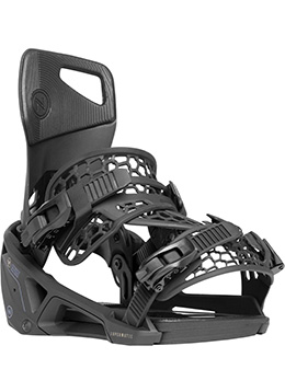 FIJACIONES SNOWBOARD SUPERMATIC BLACK NIDECKER - Imagen 2