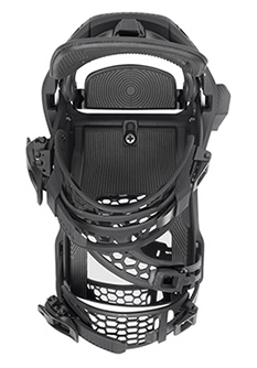 FIJACIONES SNOWBOARD SUPERMATIC BLACK NIDECKER - Imagen 3