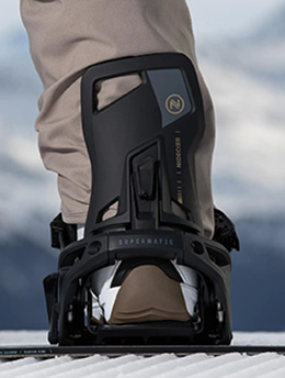 FIJACIONES SNOWBOARD SUPERMATIC BLACK NIDECKER - Imagen 4