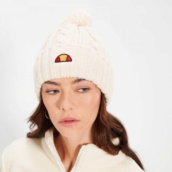 GORRO HANNA OFFWHITE POMPOM ELLESSE - Imagen 3