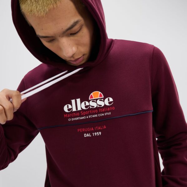 SUDADERA MVELLO GRANATE ELLESSE - Imagen 2