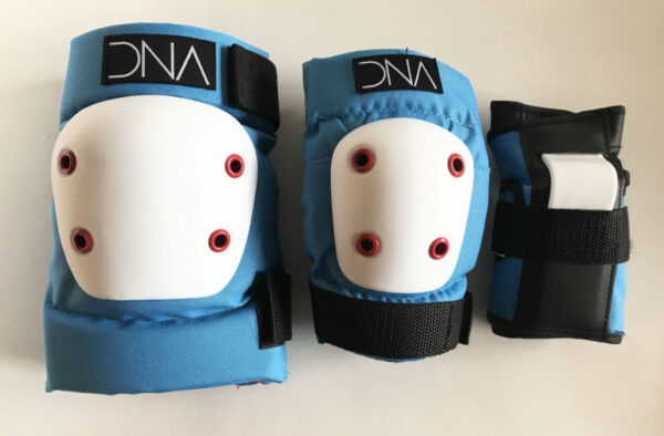 PROTECCIONES SKATE KIDS BLUE DNA