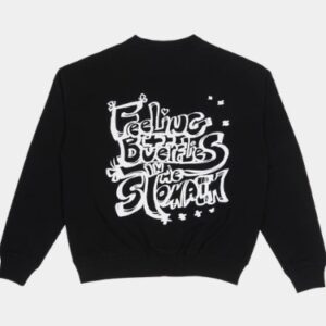 SUDADERA CREW FEELINGS BLACK NOWLAND