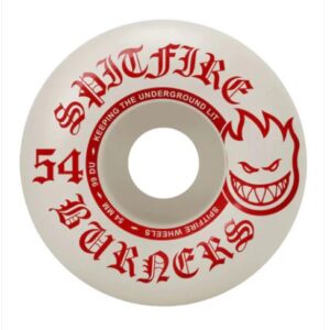 RUEDAS SKATE BURNER RED SPITFIRE