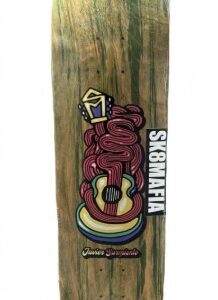 TABLA SKATE TWISTED SARMIENTO 8.0x32 SK8MAFIA