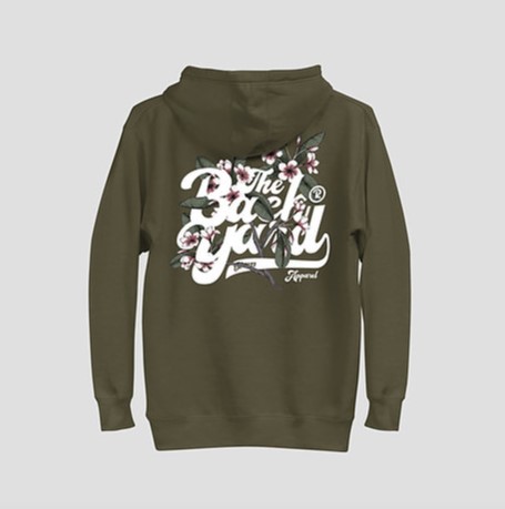 SUDADERA BLOSSOM IRON GREY THEBACKYARD