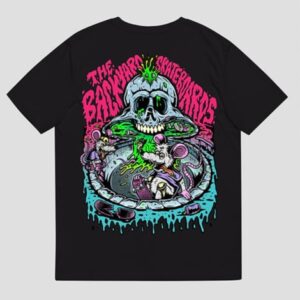 CAMISETA TOXIC RAT BLACK THEBACKYARD