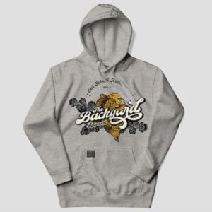 SUDADERA KOI GREY THEBACKYARD
