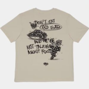 CAMISETA FRASE BEIGE NOWLAND