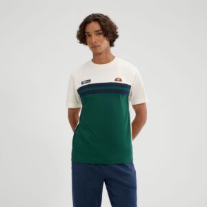 CAMISETA VENIRE OFF WHITE/DARK GREEN ELLESSE