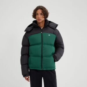 CAZADORA DENEGRI BLACK/DARK GREEN ELLESSE 