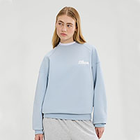 SUDADERA CREW SBUFFO LIGHTBLUE ELLESSE 