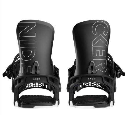 FIJACIONES SNOWBOARD KAON BLACK NIDECKER - Imagen 3