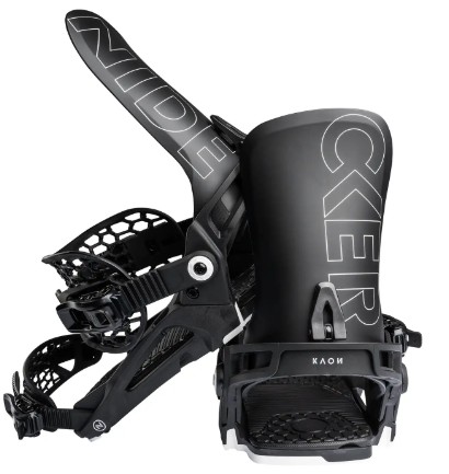 FIJACIONES SNOWBOARD KAON BLACK NIDECKER - Imagen 4