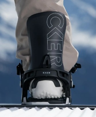 FIJACIONES SNOWBOARD KAON BLACK NIDECKER - Imagen 6