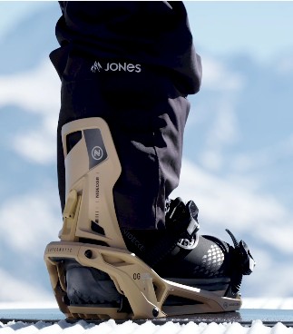 FIJACIONES SNOWBOARD OG SUPERMATIC DESERT NIDECKER - Imagen 3