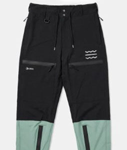 PANTALON ESQUI/SNOW SAARUA 20K BLACK/BLUE CLAPPS