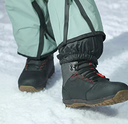 PANTALON ESQUI/SNOW SAARUA 20K BLACK/BLUE CLAPPS - Imagen 4