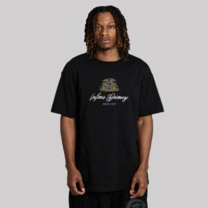 CAMISETA CHIEF WATCHER MUD CITY REGULAR BLACK GRIMEY