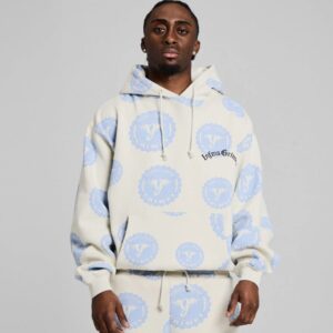 SUDADERA CHIEF WATCHER ALL OVER PRINT OFFWHITE GRIMEY
