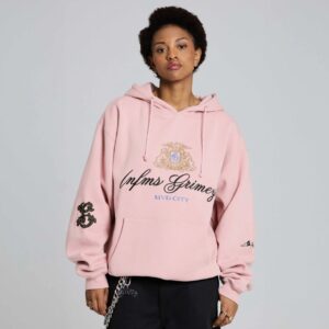 SUDADERA CHIEF WATCHER BOXY PINK GRIMEY